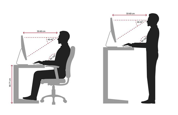 Ergonomie am Arbeitsplatz