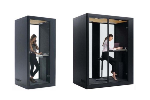 Büro Raumakustik verbessern, Phonebooth und Raum in Raum Systeme