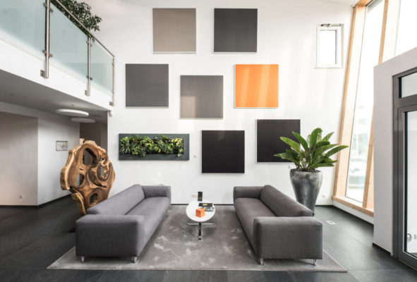 Maisonette Eingangsbereich mit guter Raumakustik