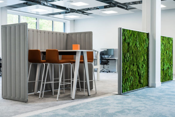 Büro mit guter Raumakustik