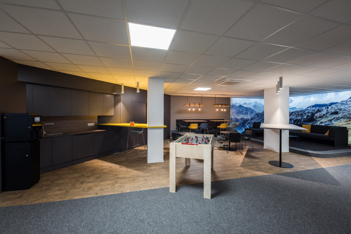 Bürogestaltung Aufenthaltsraum Quelle büroform