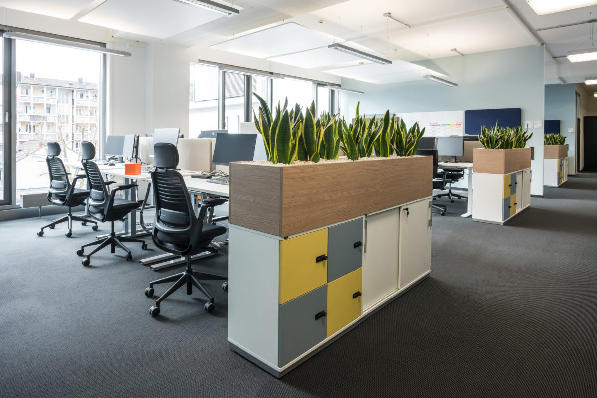 Arbeitsplatz Büro Quelle büroform
