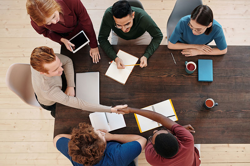 Grünbuch Arbeiten 4.0, Arbeitsgruppe am Tisch Grünbuch Arbeiten 4.0, Arbeitsgruppe am Tisch
